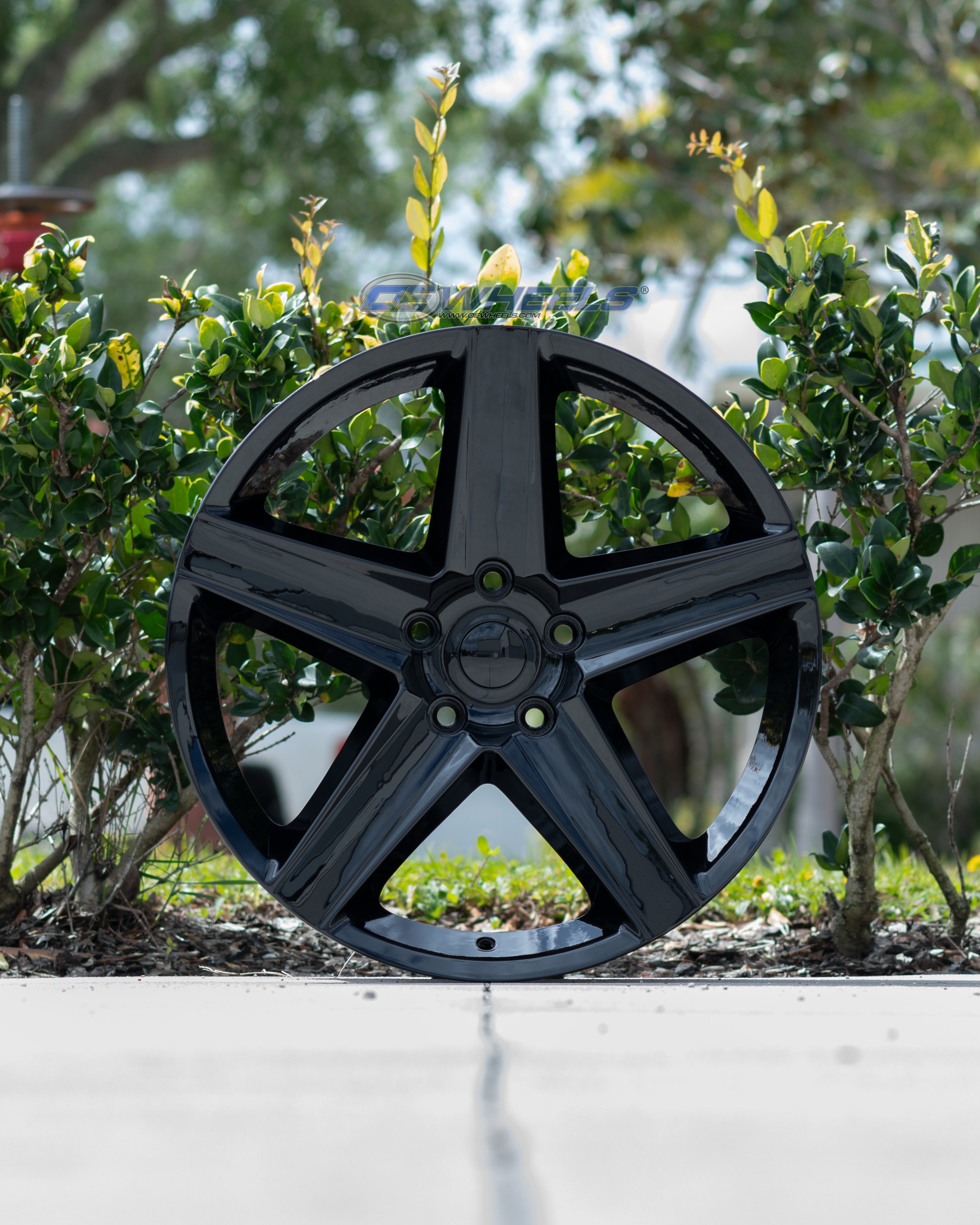 OE Wheels JP06-20090-5500-34B 20" Replica fits Jeep Grand Cherokee 20x9 Black