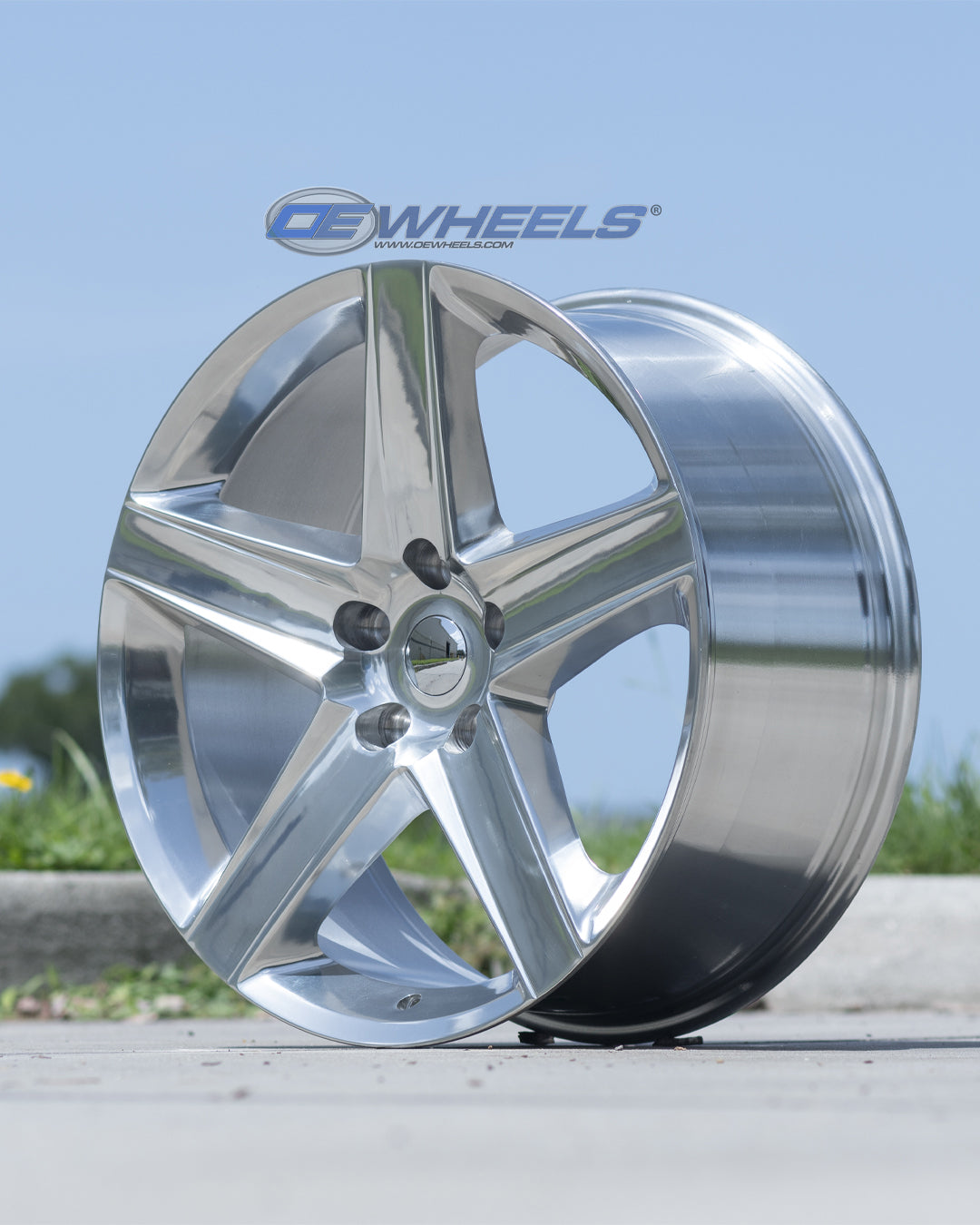 OE Wheels JP06-20090-5500-34P 20" Replica fits Jeep Grand Cherokee 20x9 Polished