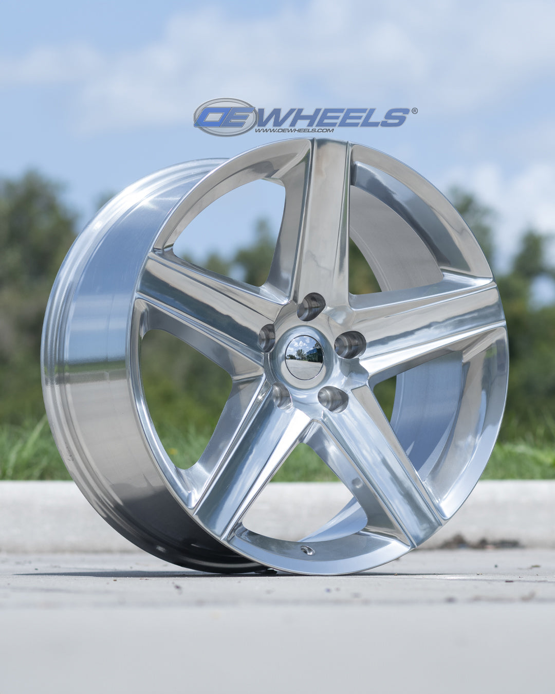 OE Wheels JP06-20090-5500-34C 20" Replica fits Jeep Grand Cherokee 20x9 Chrome