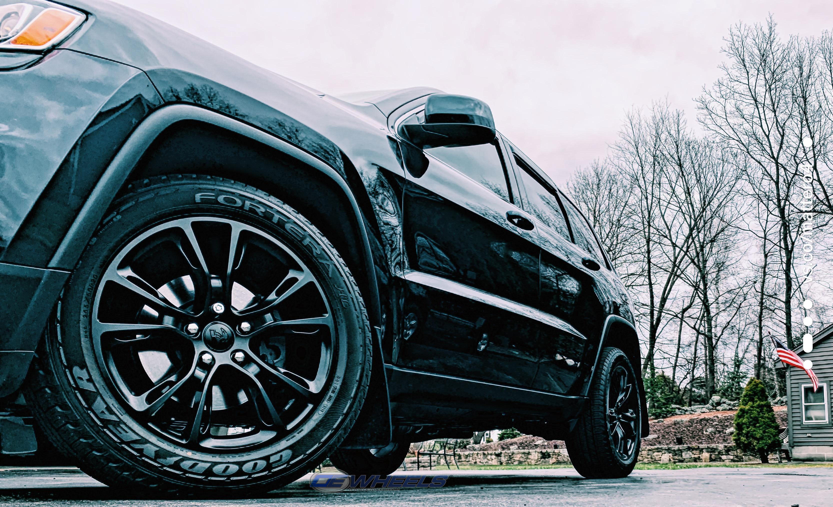 OE Wheels JP16-20085-5500-42B1 20" Replica fits Jeep Grand Cherokee 20x8.5 Black
