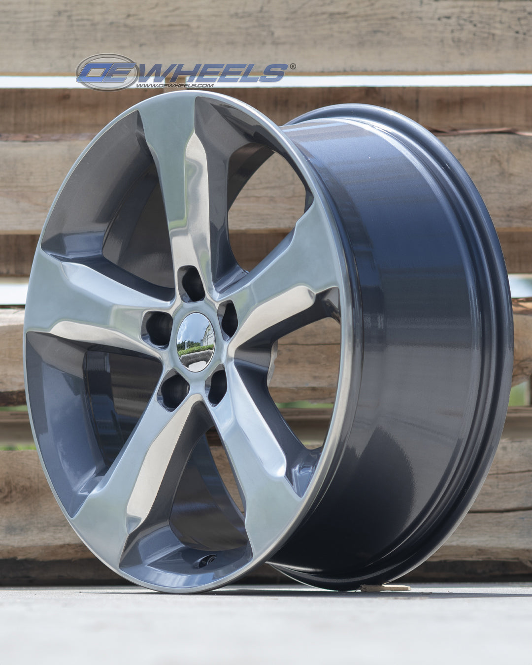 OE Wheels JP28-20085-5500-50PG 20" Replica fits Jeep Grand Cherokee Gunmetal