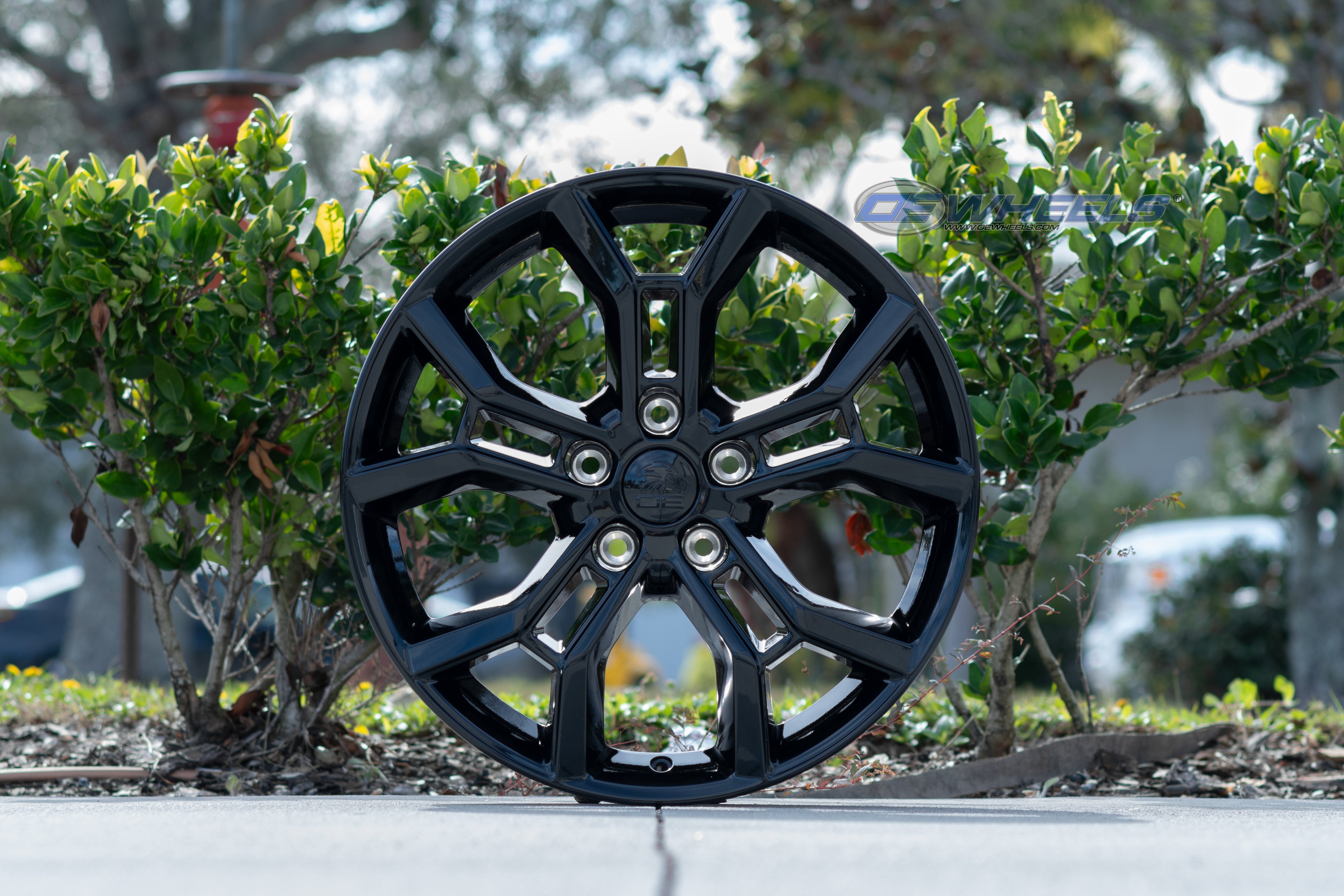 OE Wheels JP29-20085-5500-50B 20" Replica fits Jeep Grand Cherokee 20x8.5 Black