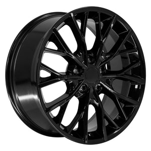 OE Wheels JP30-20085-5500-50B 20" Replica fits Jeep Grand Cherokee Gloss Black