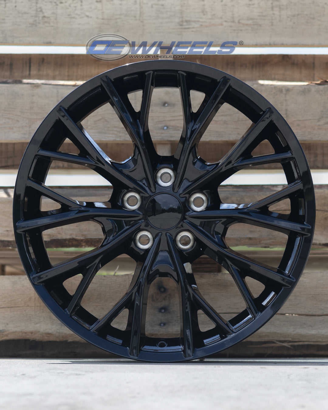 OE Wheels JP30-20085-5500-50B 20" Replica fits Jeep Grand Cherokee Gloss Black