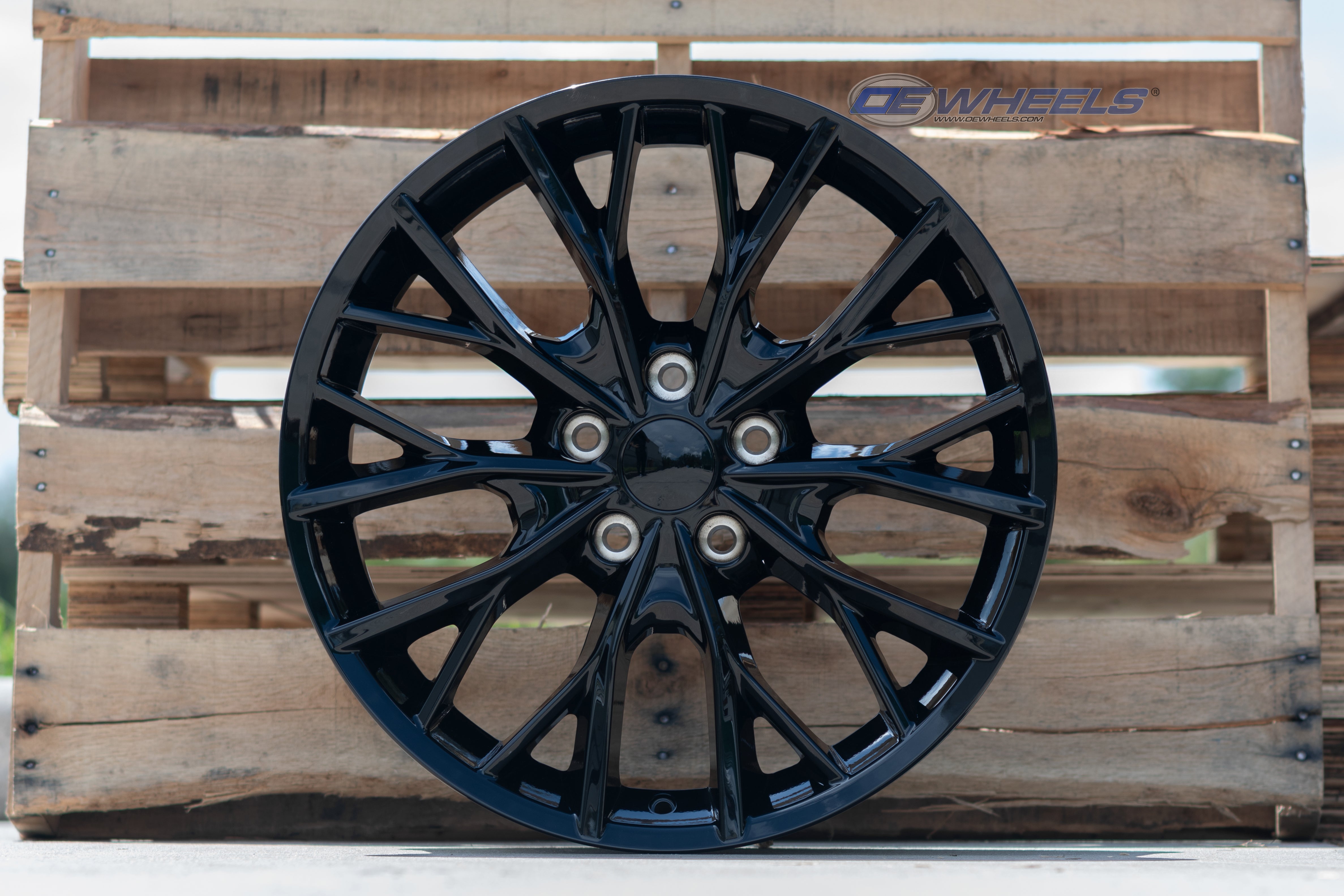 OE Wheels JP30-20085-5500-50B 20" Replica fits Jeep Grand Cherokee Gloss Black