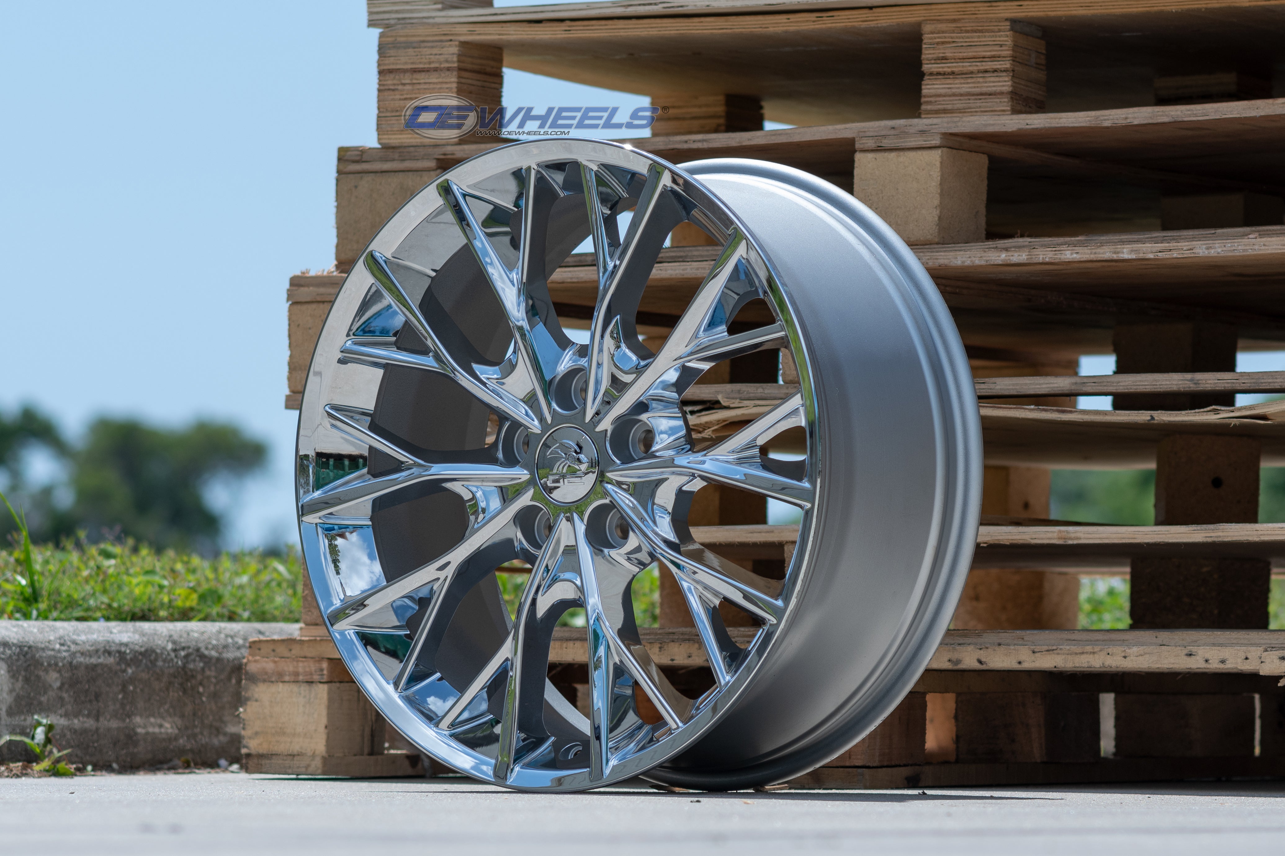 OE Wheels JP30-20085-5500-50C 20" Replica fits Jeep Grand Cherokee 20x8.5 Chrome