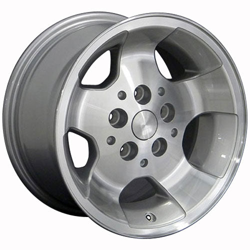 OE Wheels JP08-15080-5450-25MS 15" Replica JP08 fits Jeep Wrangler 15x8 Silver