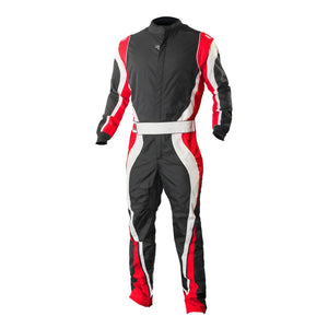 K1 RACEGEAR 10-SP1-R-4XS Suit Karting Youth 4X-Small Red/Black