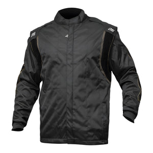 K1 RACEGEAR 11-KRJ-N-2XL Jacket Karting Adult 2X-Large Black
