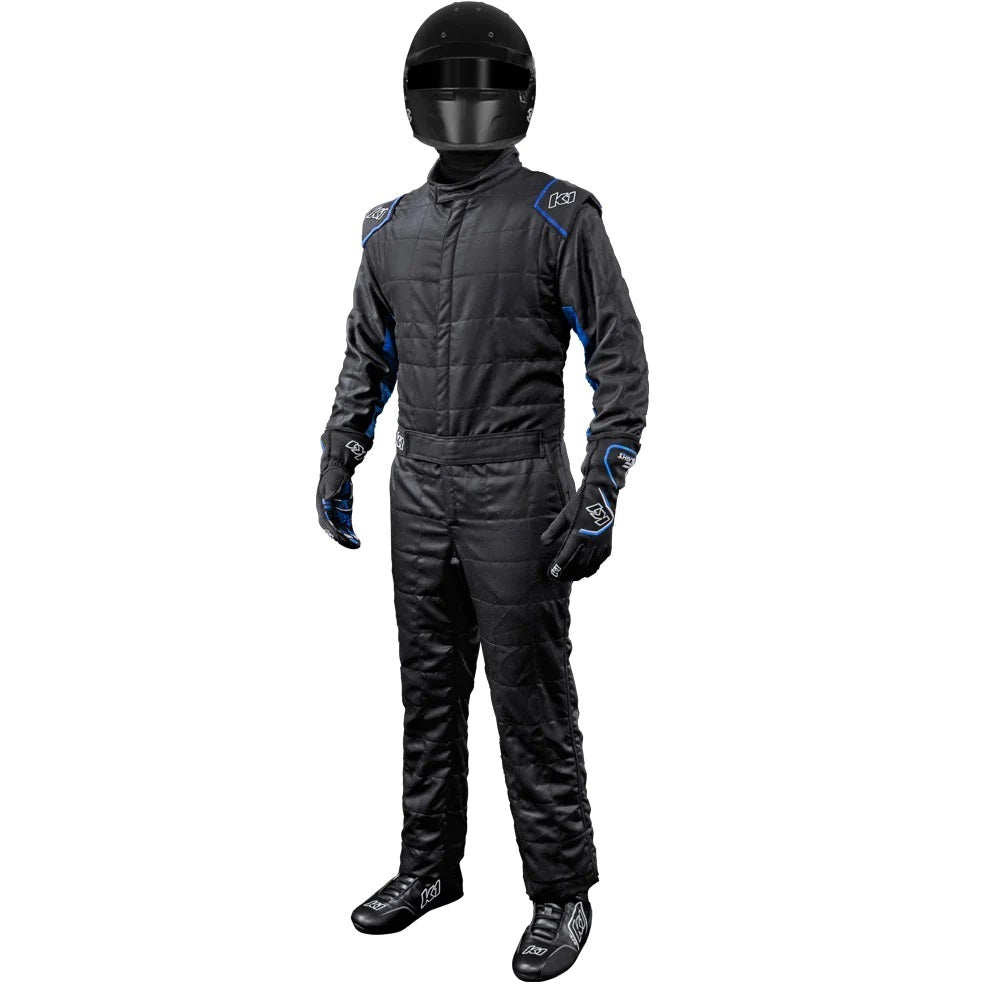 K1 RACEGEAR 20-OTL-NB-LXL Suit Outlaw Lrg / X-Lrg Black / Blue SFI 3.2A/5