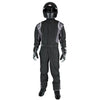 K1 RACEGEAR 20-PRY-NG-6XS Suit Precision II 6X- Small Black/Grey
