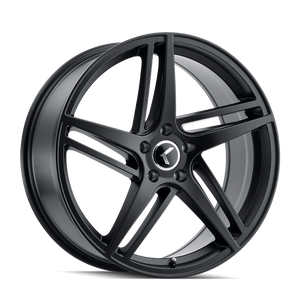 KRAZE KR195-2845B38 KRAZE MILANO KR195 SATIN BLACK 20X8.5 5-112 38MM 66.56MM