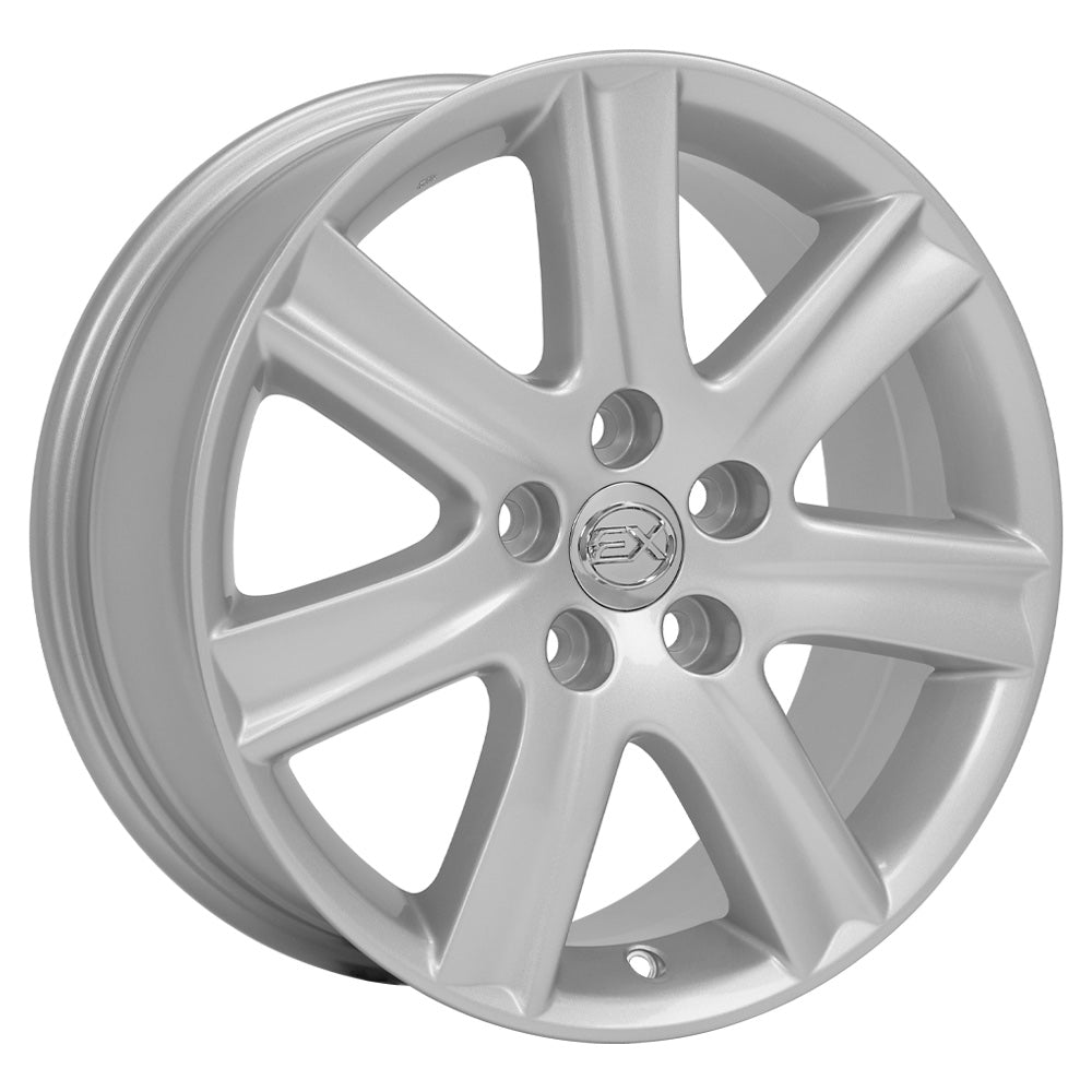 OE Wheels LX12-17070-5450-45S 17" Replica LX12 fits Lexus ES 17x7 Silver