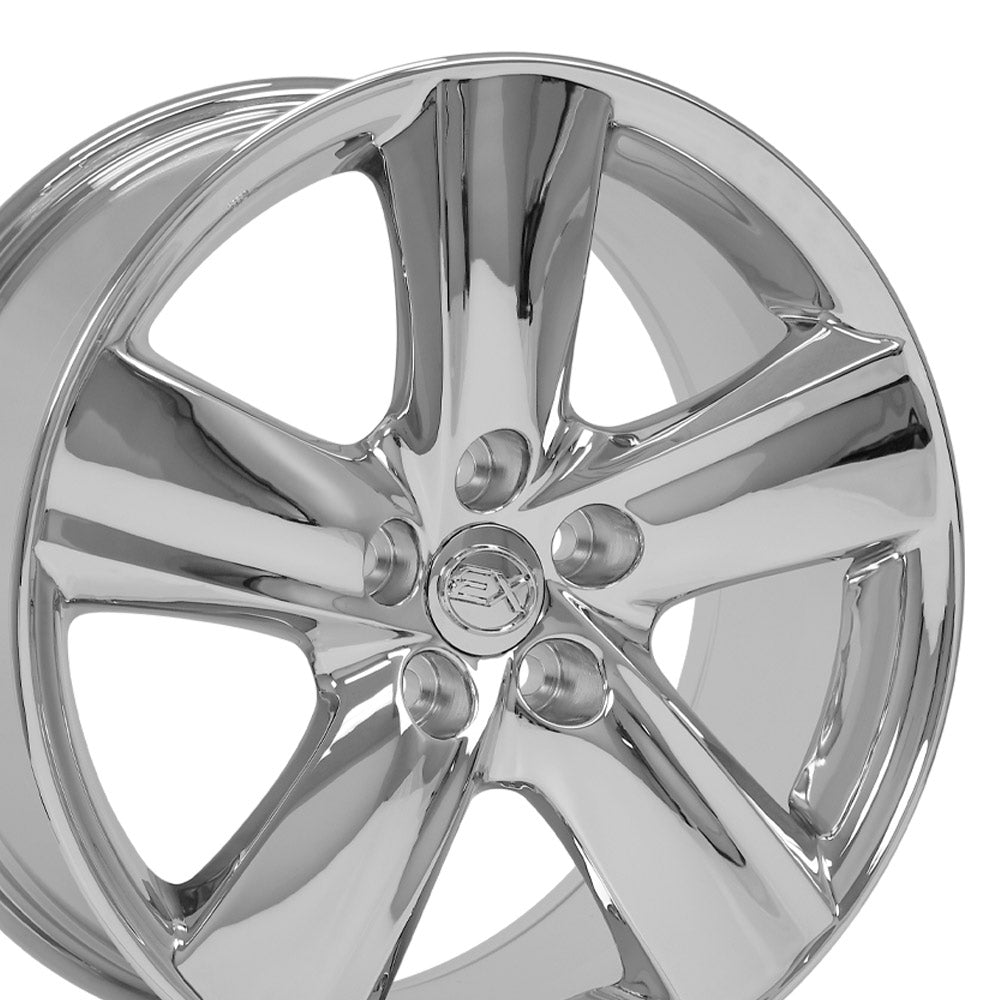 OE Wheels LX19-18080-5450-35C 18" Replica LX19 fits Lexus IS 18x8 Chrome