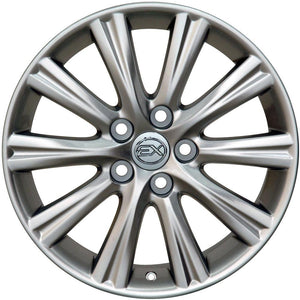 OE Wheels LX43-17070-5450-45HS 17" Replica Fits Lexus ES350 Rim 17x7 Hyper Wheel