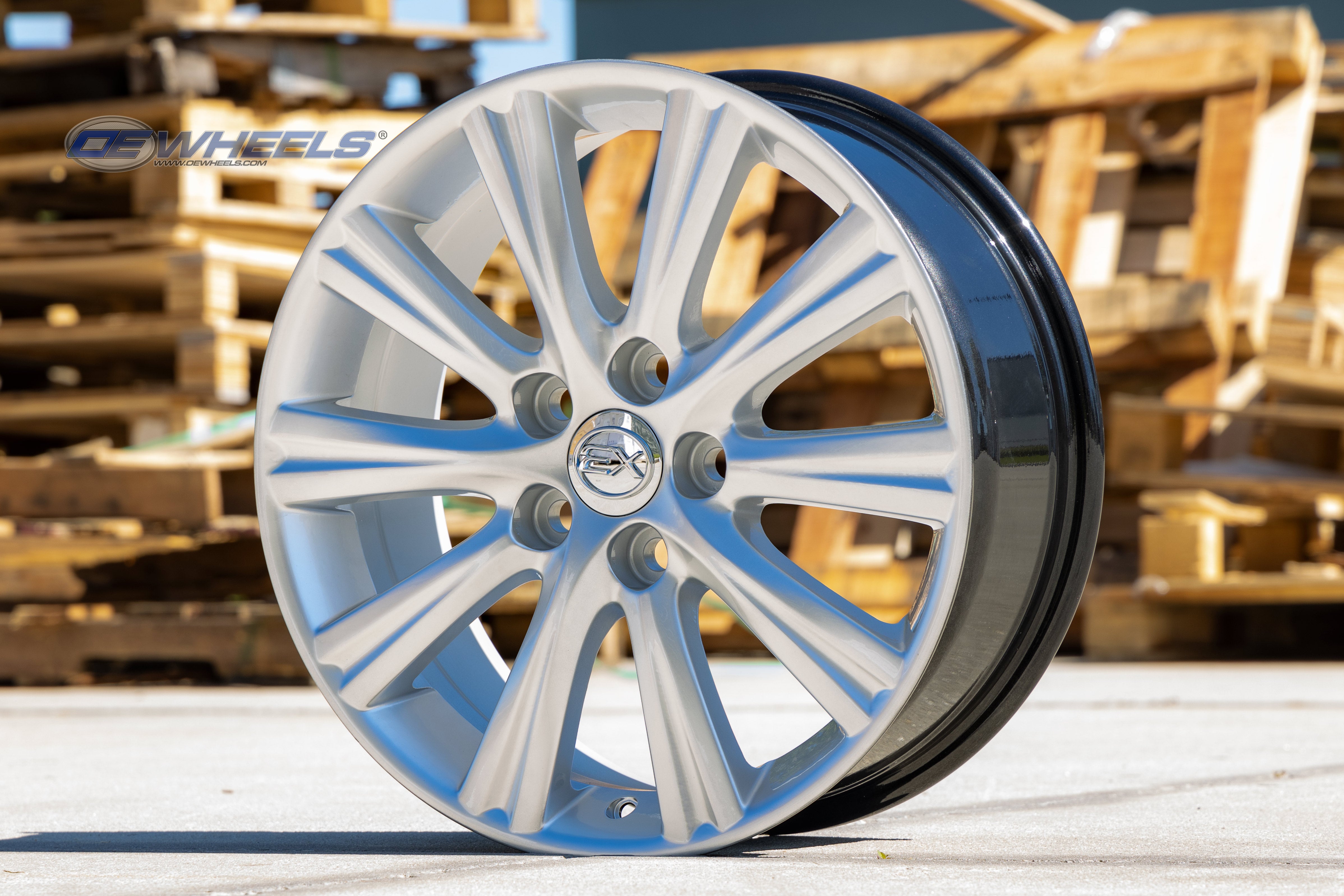 OE Wheels LX43-17070-5450-45HS 17" Replica Fits Lexus ES350 Rim 17x7 Hyper Wheel