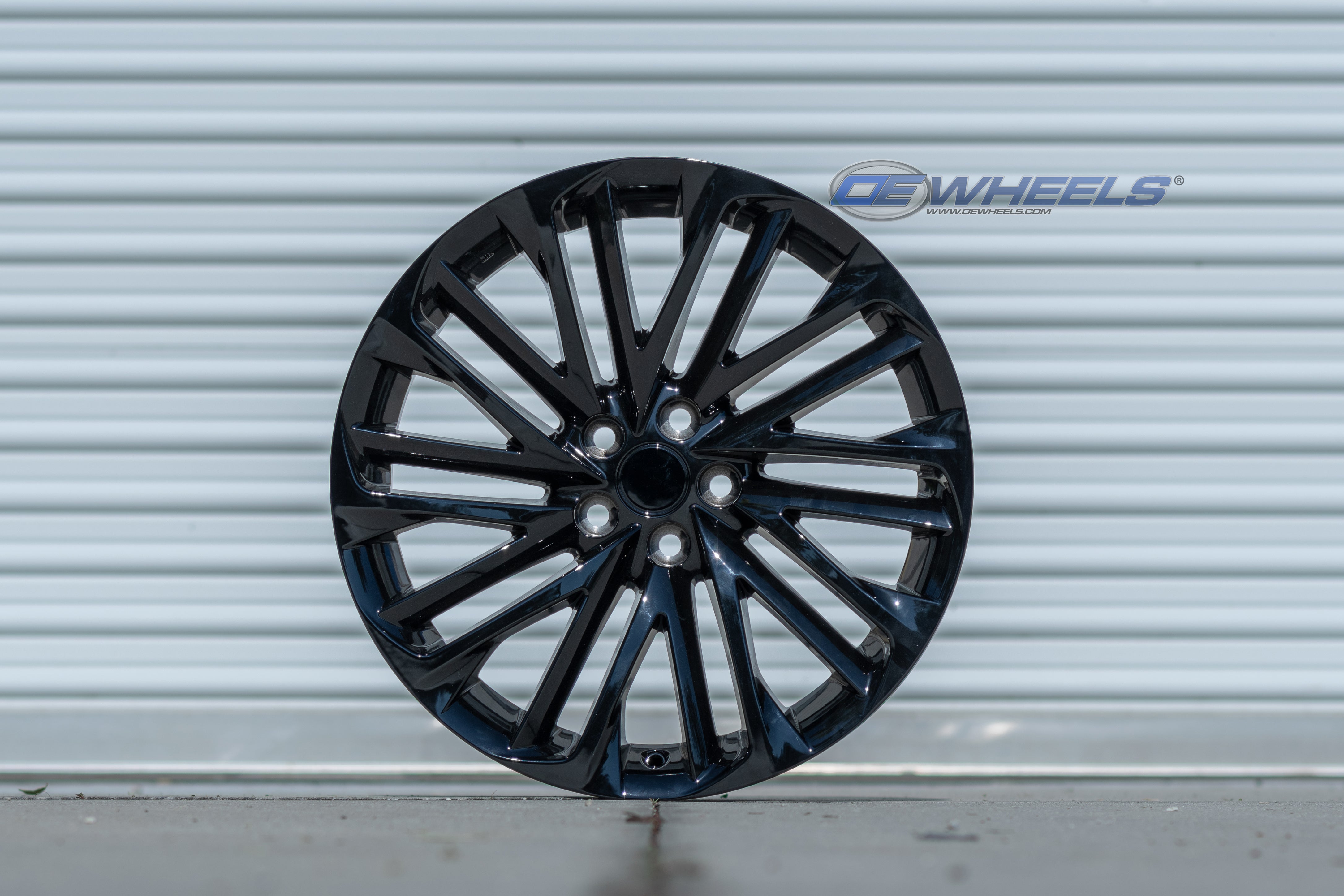 OE Wheels LX58-20080-5450-30B 20" Replica LX58 fits Lexus 20x8 Black