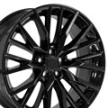OE Wheels LX59-20080-5450-30B 20" Replica LX59 fits Lexus 20x8 Black