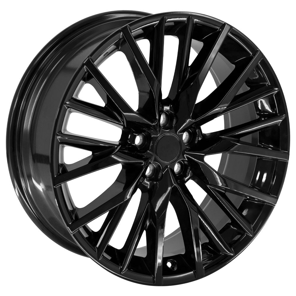 OE Wheels LX59-20080-5450-30B 20" Replica LX59 fits Lexus 20x8 Black
