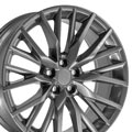 OE Wheels LX59-20080-5450-30HS 20" Replica LX59 fits Lexus 20x8 Hyper Silver