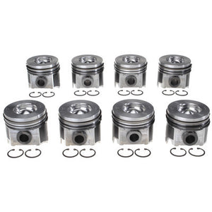MAHLE CLEVITE 2243503WR020 Piston Set w/Rings fits Ford 6.0L Diesel 8pk