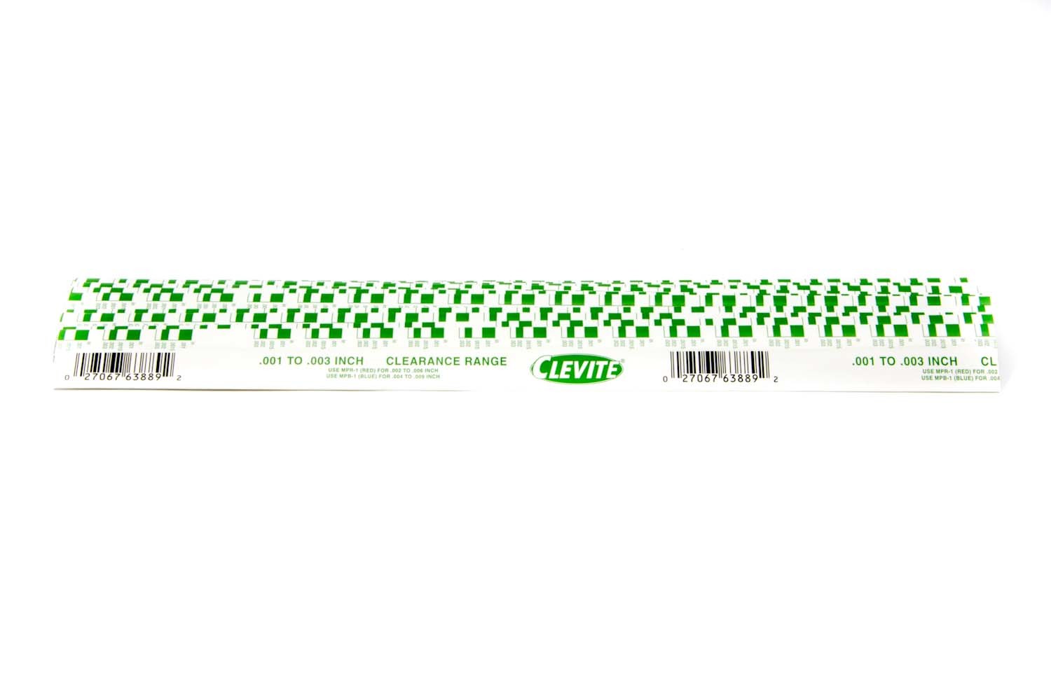 MAHLE CLEVITE M77MPG1 Plastigage - Green .001in- .003in