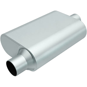 MAGNAFLOW PERF EXHAUST R22541 Rumble Aluminizd Muffler 2.5in Offset In/Center