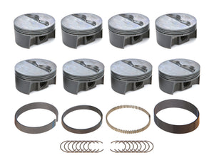 MAHLE PISTONS 930202650 fits SBC PowerPak FT Piston Set 4.050 Bore -4.1cc