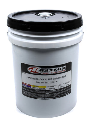 MAXIMA RACING OILS 58505M Racing Shock Fluid Medium 7wt. 5 Gallon