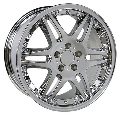 OE Wheels MB09-18085-5112-35C 18" Replica fits Mercedes Benz C Class Chrome
