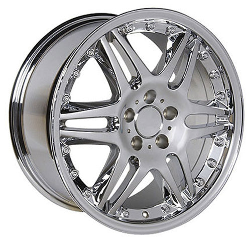 OE Wheels MB09-18085-5112-35C 18" Replica fits Mercedes Benz C Class Chrome