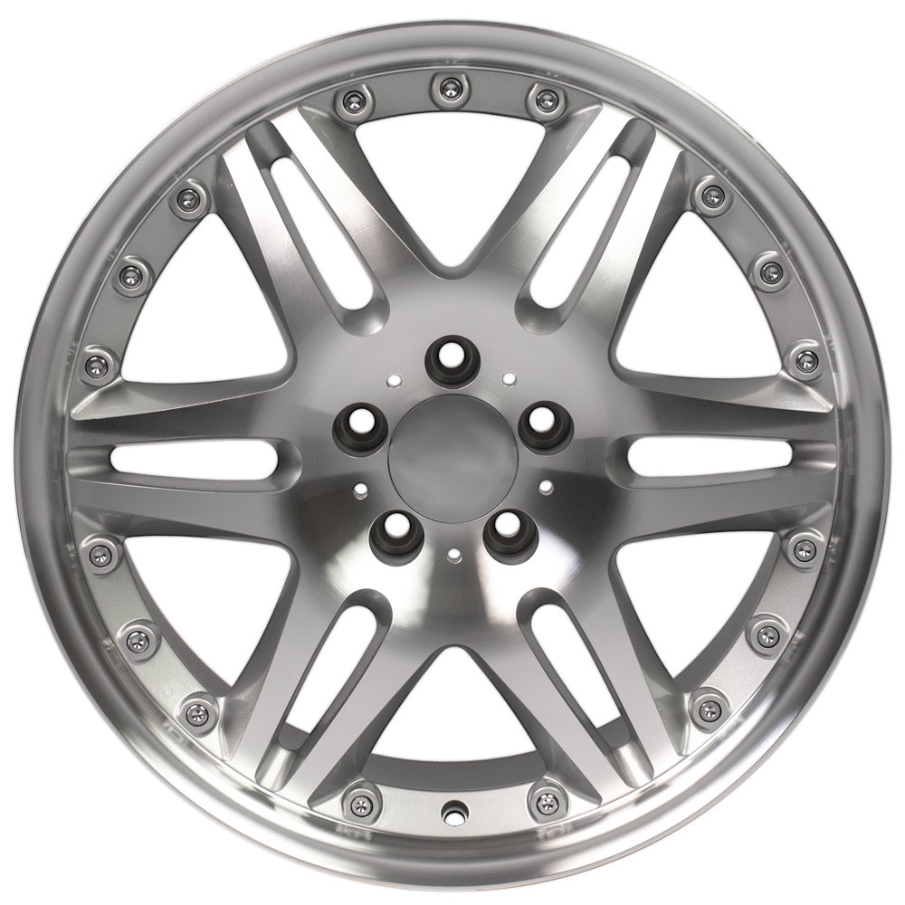 OE Wheels MB09-18085-5112-35MS 18" Replica fits Mercedes Benz C Class Silver