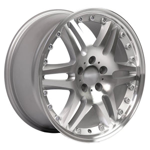 OE Wheels MB09-18085-5112-35MS 18" Replica fits Mercedes Benz C Class Silver