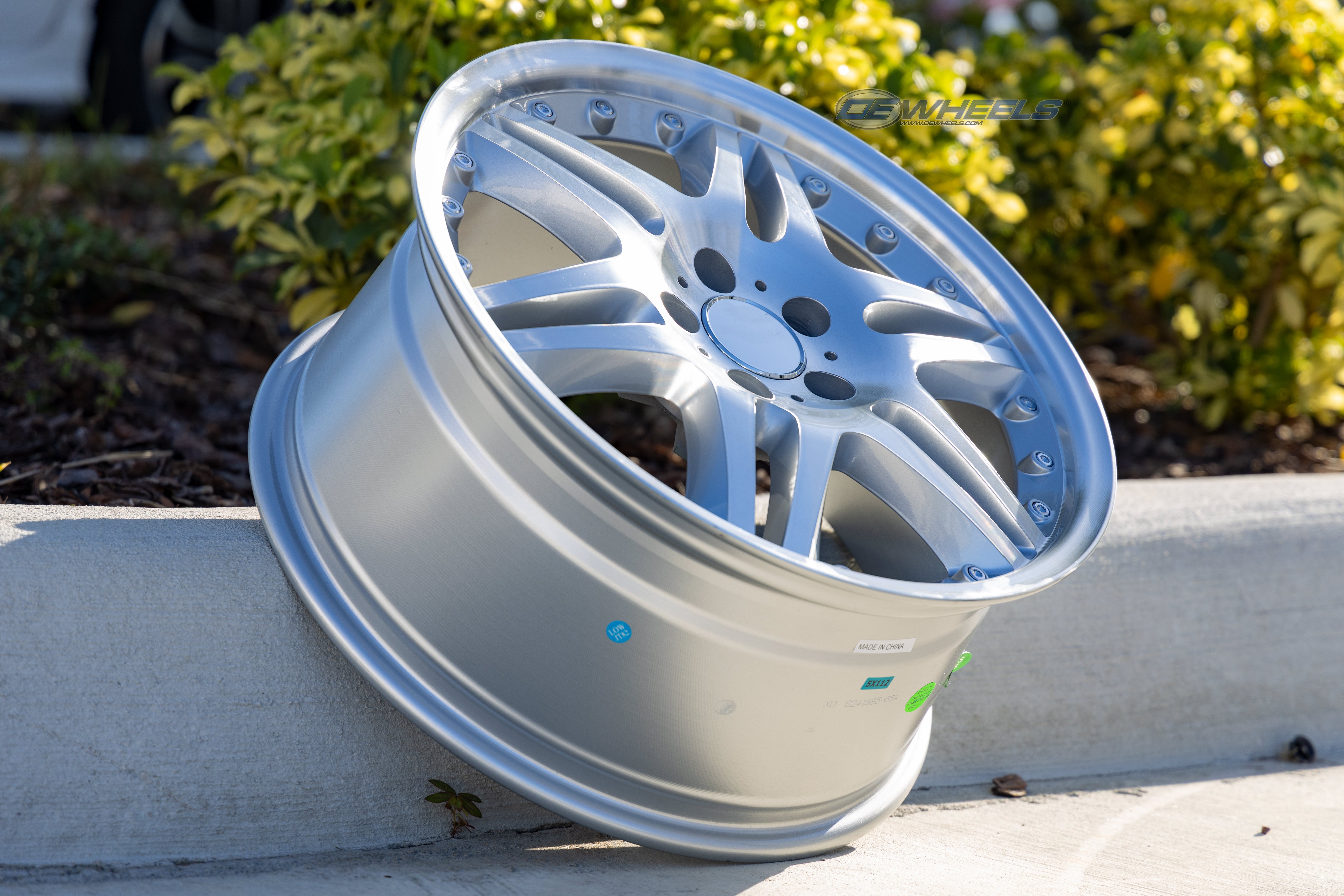 OE Wheels MB09-18085-5112-35MS 18" Replica fits Mercedes Benz C Class Silver