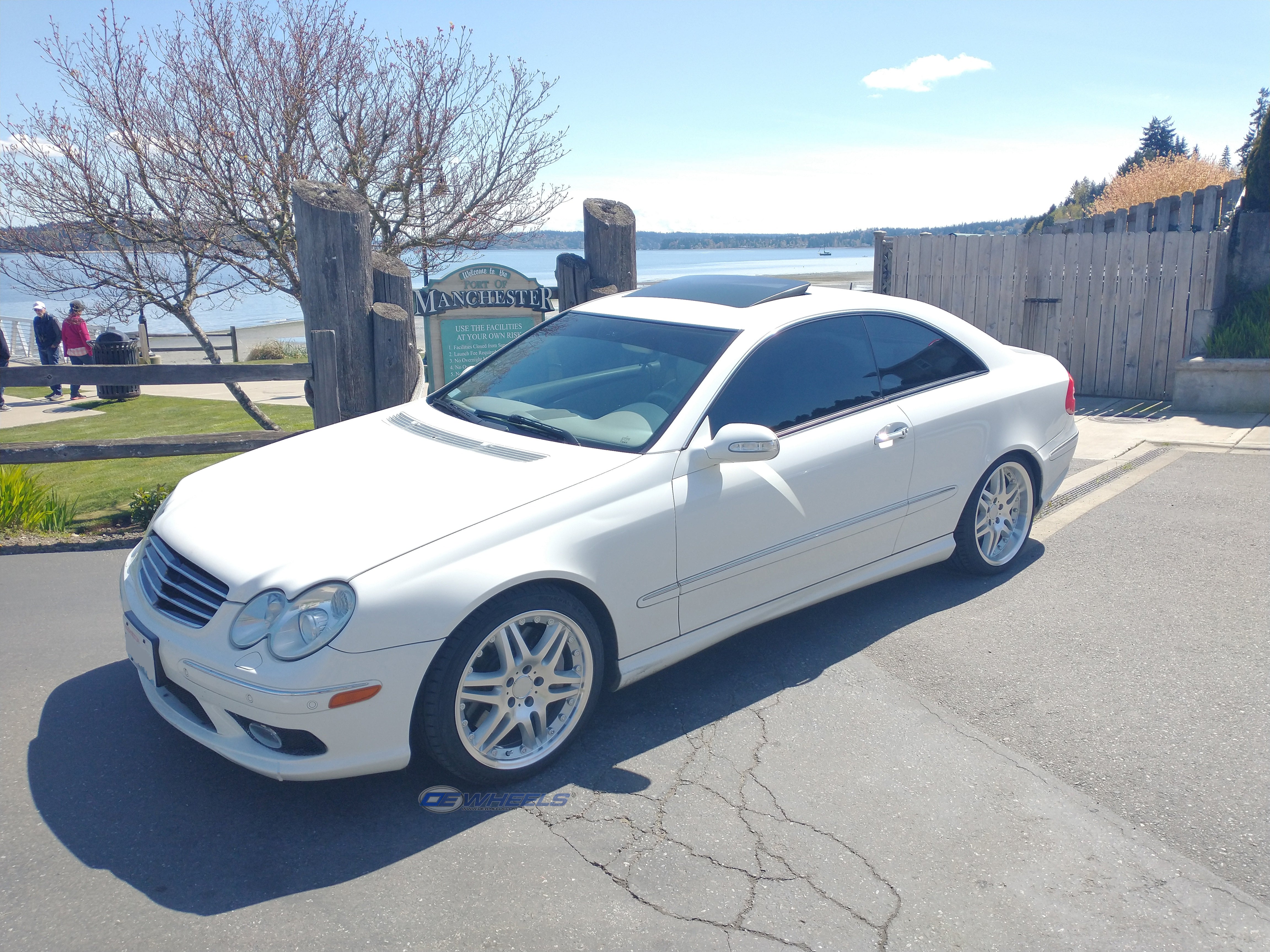 OE Wheels MB09-18085-5112-35MS 18" Replica fits Mercedes Benz C Class Silver
