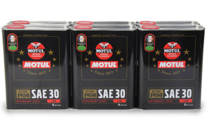MOTUL USA 104509 Classic Oil SAE 30w Case 6 x 2 Liter