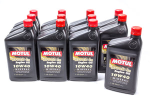 MOTUL USA 108080 Break-In Oil 10w40 Case 12 x 1 Qt.