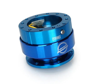 NRG INNOVATION SRK-200BL Steering Quick Release 2.0 Blue 2.5in