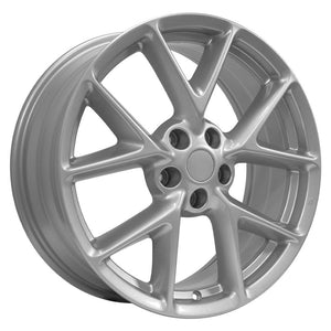 OE Wheels NS20-19080-5450-50S 19" Replica Fits Nissan Maxima Rim Silver Wheel