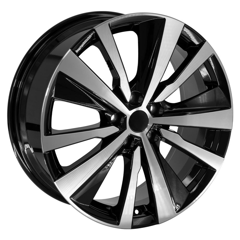 OE Wheels NS29-19080-5450-55MB 19" Replica fits Nissan Altima Black Machined