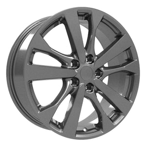 OE Wheels NS30-18075-5450-55G 18" Replica fits Nissan Altima 18x7.5 Gunmetal