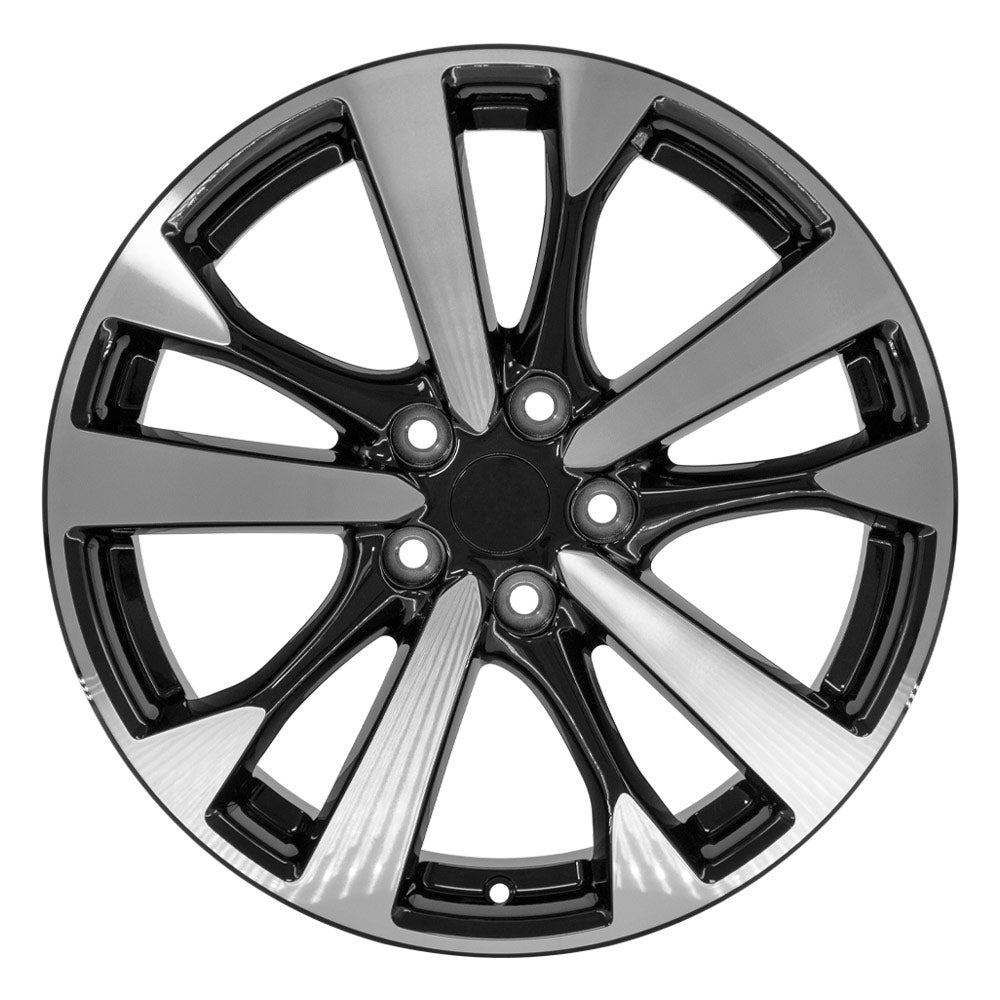 OE Wheels NS30-18075-5450-55MB 18" Replica fits Nissan Altima 18x7.5 Gloss Black