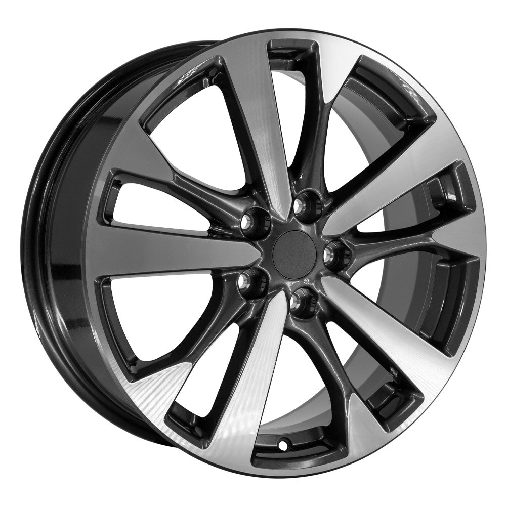 OE Wheels NS30-18075-5450-55MG 18" Replica fits Nissan Altima 18x7.5 Gunmetal