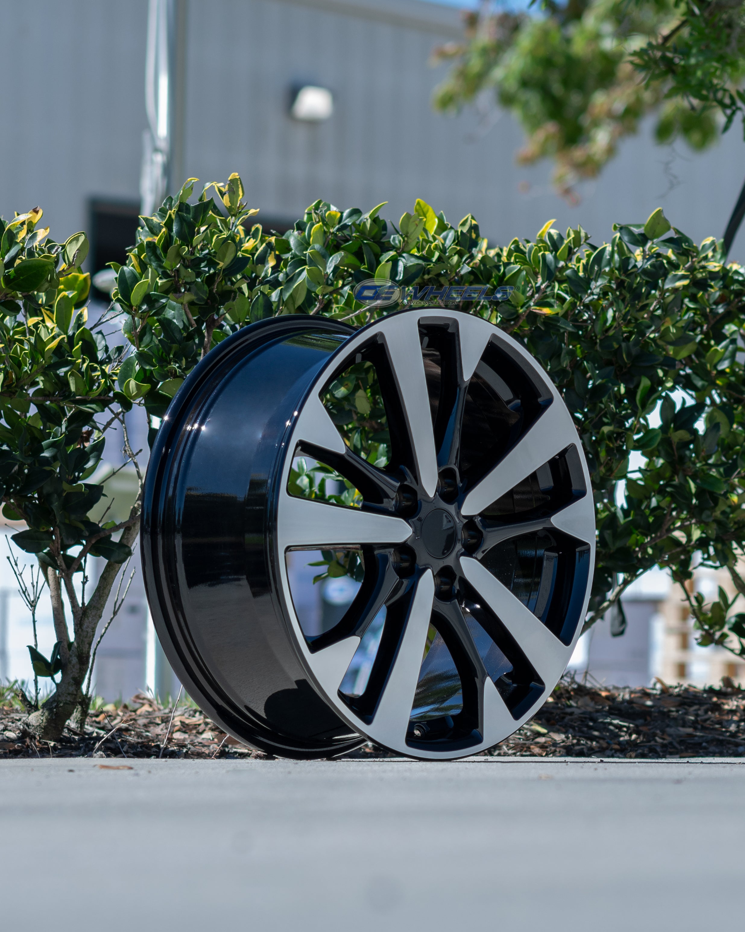 OE Wheels NS30-18075-5450-55MB 18" Replica fits Nissan Altima 18x7.5 Gloss Black