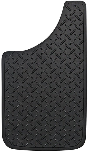 PLASTICOLOR 000548R01 MUD GUARD DIAMOND PLATE 11X19