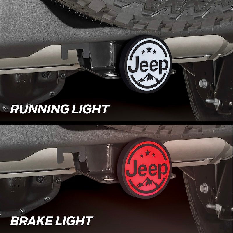 PLASTICOLOR 002315R01 fits JEEP LIGHTED HITCH COVER