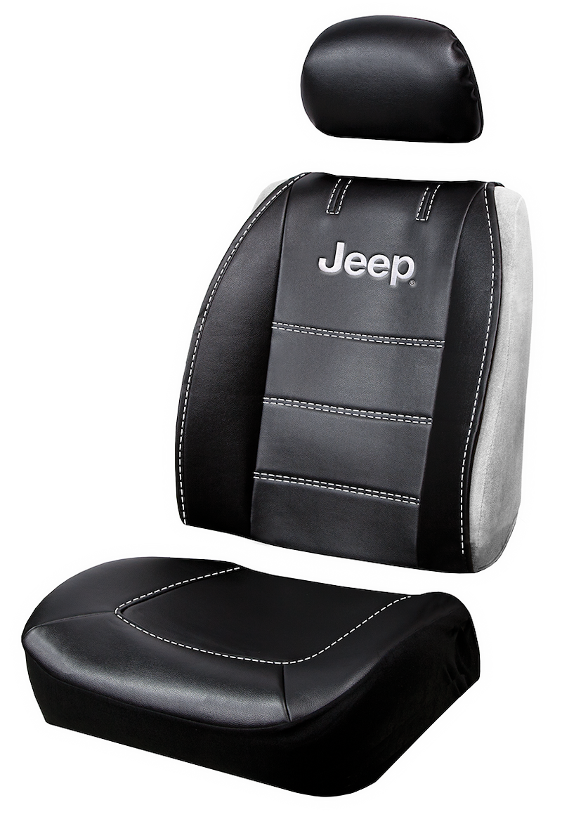 PLASTICOLOR 008631R01 fits JEEP DELX SIDELES 3 PCE SEAT COVER
