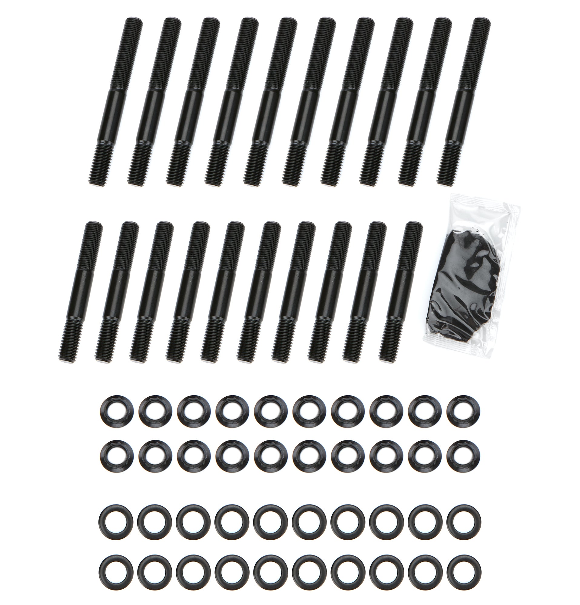 PRW INDUSTRIES, INC. 1045442 BBC Main Stud Kit '65-00  BB 4-Bolt
