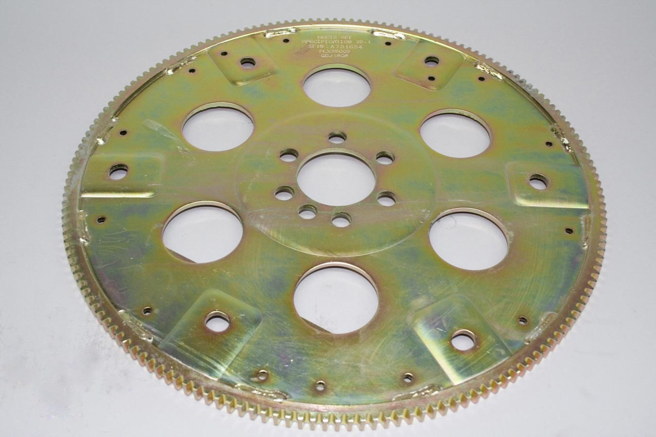 PRW INDUSTRIES, INC. 1835003 Chromoly Flexplate - SFI fits SBC 168T - Ext. Balance