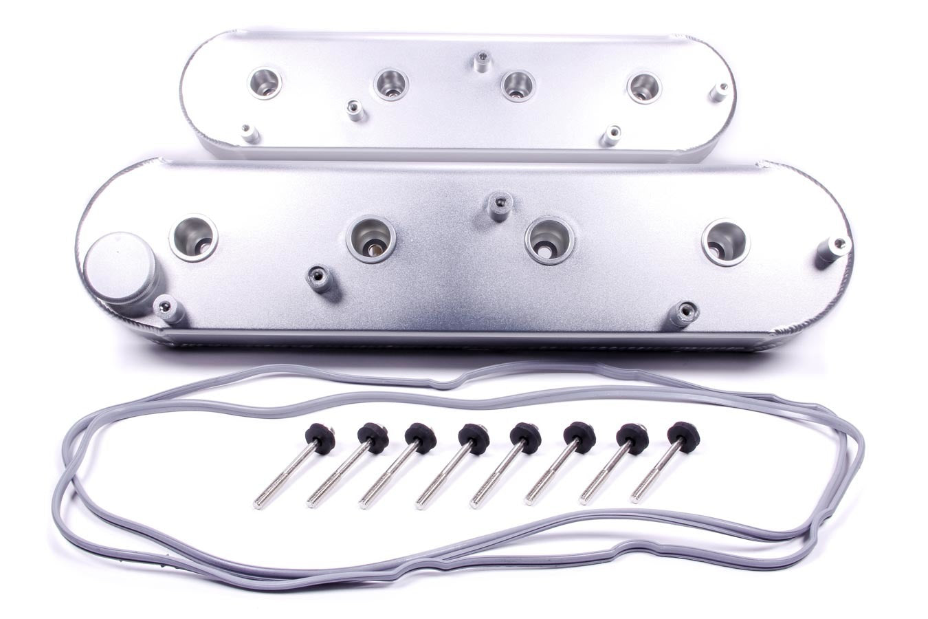 PRW INDUSTRIES, INC. 4034630 Billet Alm. Valve Covers fits GM LS w/Coil Mounts
